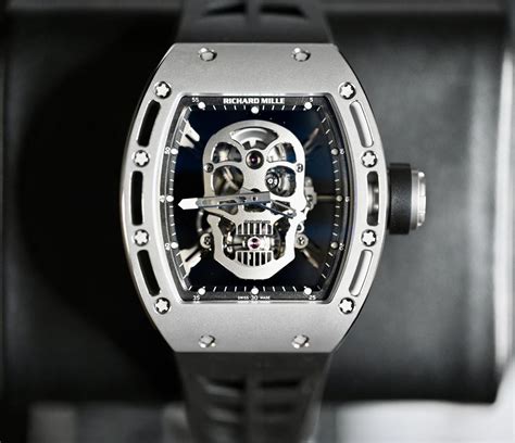 richard mille black skeleton|richard mille rm052 price.